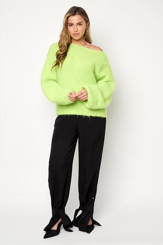 Oversized gebreide trui