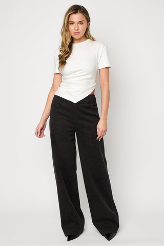 Broek met wijde pijpen