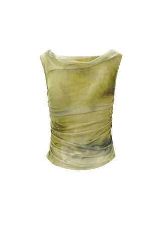 Sleeveless festival top