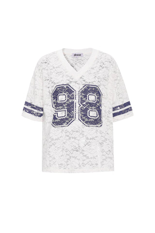 Kanten jersey t-shirt