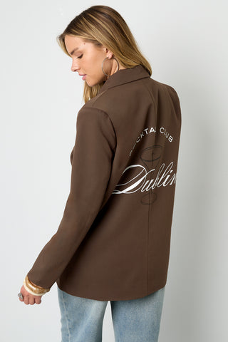 Cocktail club blazer