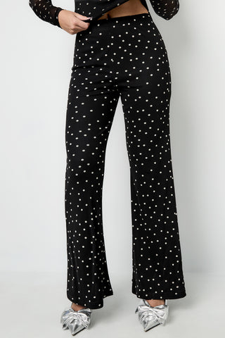 Polka moment broek