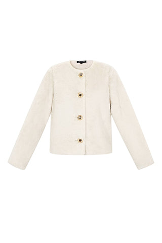 Soft luxe jas