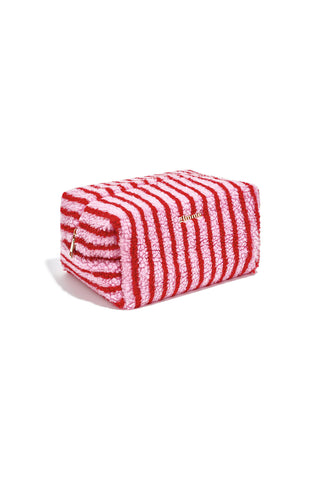 Make-up tasjes met strepen, eenvoudig, polyester, dagelijkse accessoires