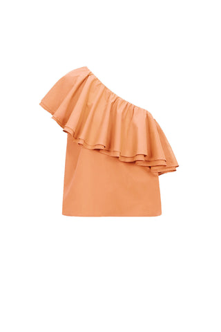 Sunset ruffle top