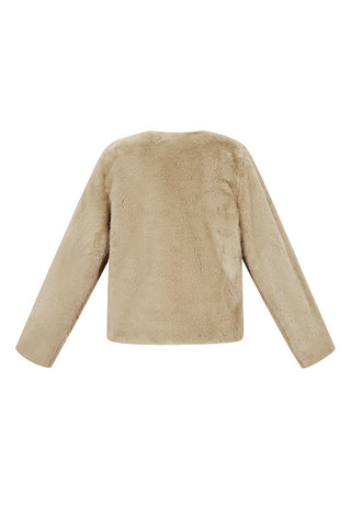 Soft luxe jacket
