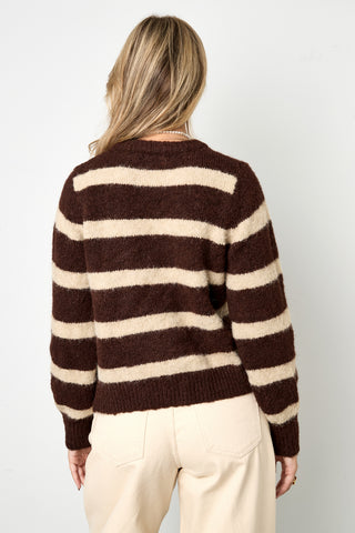 Candy stripe cardigan