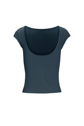 Basic shirt open back