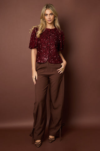 Midnight muse knopen top