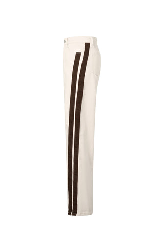 Island stripe jeans