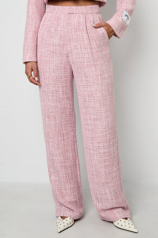 Chérie tweed broek
