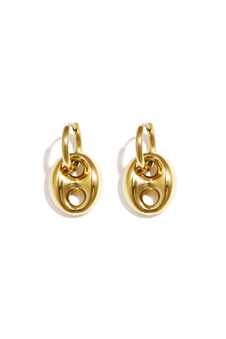 Endless knot oorbellen