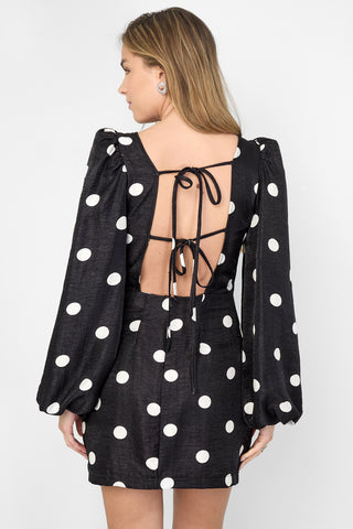 Dreamy polka dot jurk