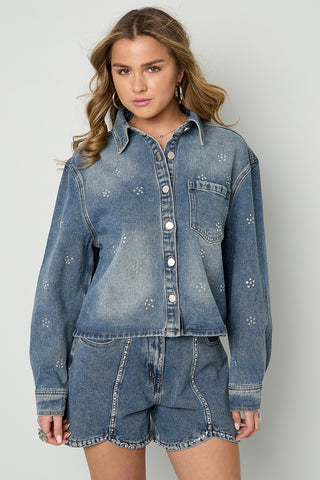 Studded soul blouse