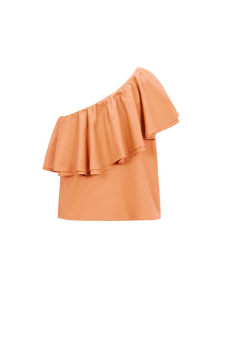 Sunset ruffle top