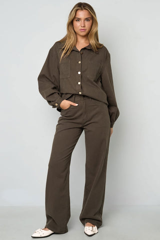 Brown crush jeans