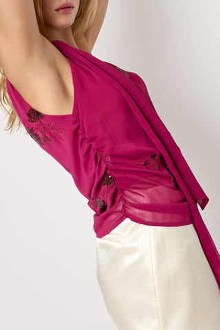 Exotic eve top