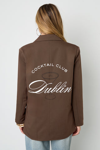 Cocktail club blazer