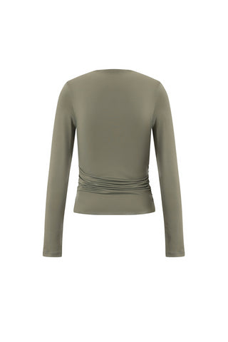 Waist hugger top
