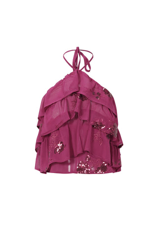 Exotic summer top