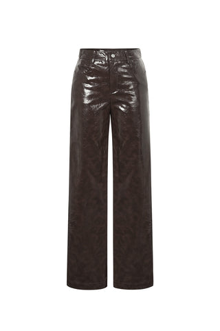 Feax leren broek