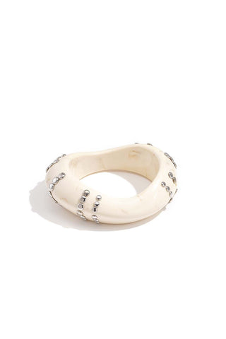 Rebel charm bangle