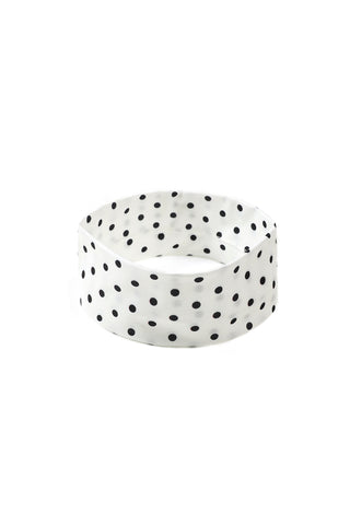 Polka dot haarband