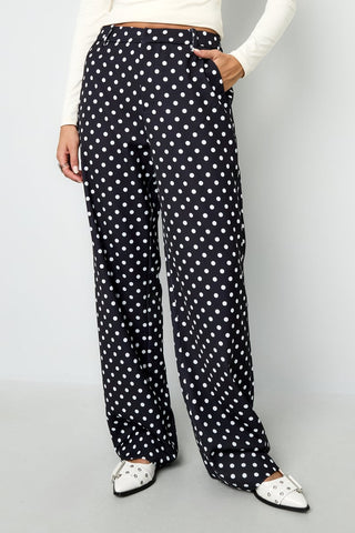 Dot affair broek