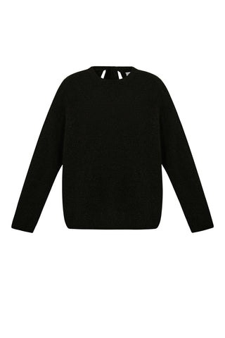 Trui met open rug
