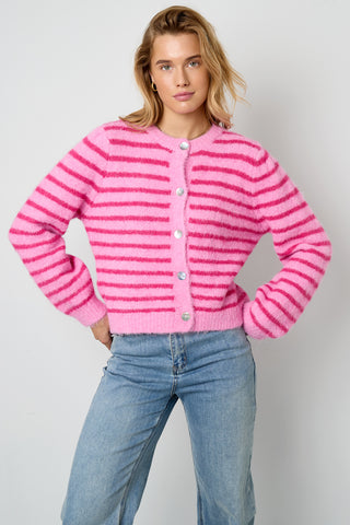 Sweet stripe cardigan