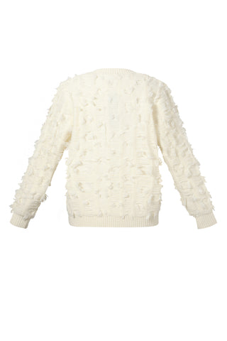 Fringe mood sweater